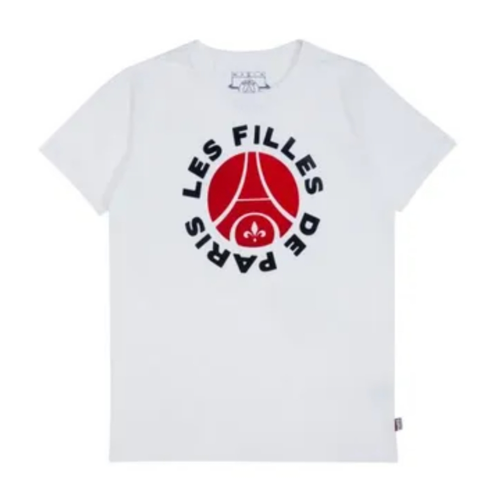 Les Filles De Paris Saint Germain Football Club Short Sleeve Tee Shirt Slim XL